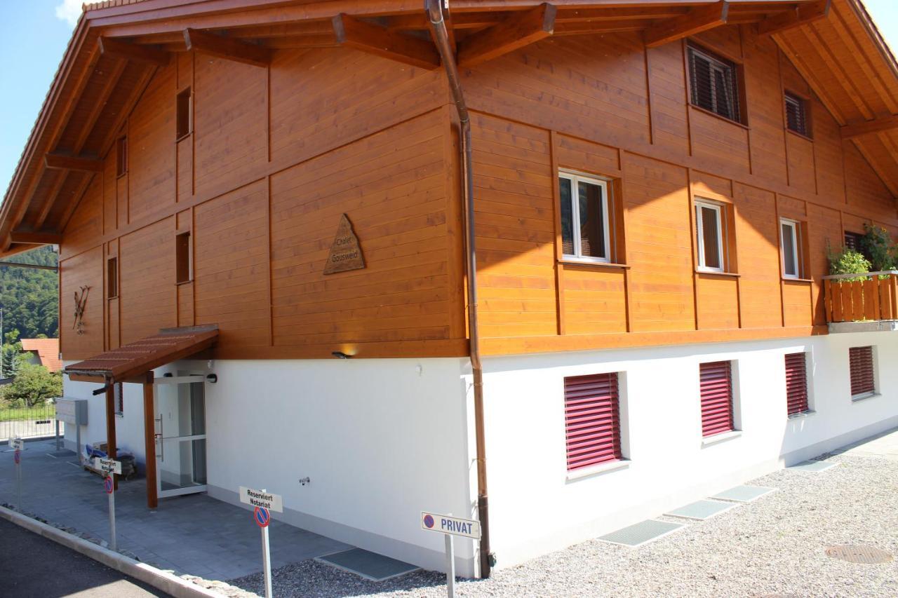 Chalet Gousweid- Monch Apartment Wilderswil Exterior photo